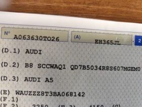Audi A5 3.0TDi* QUATTRO* АВТОМАТИК* EURO5A* LED/XENON*  - 9500 € / 18580.38 лв. - 78397035 17