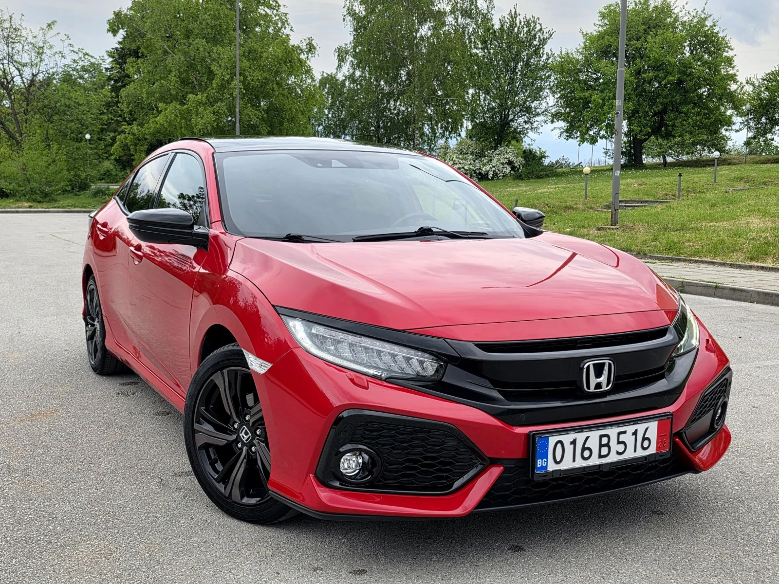 Honda Civic Executive , Панорама, Keyless, Full Led, Камера , снимка 3 - Автомобили и джипове - 54461963