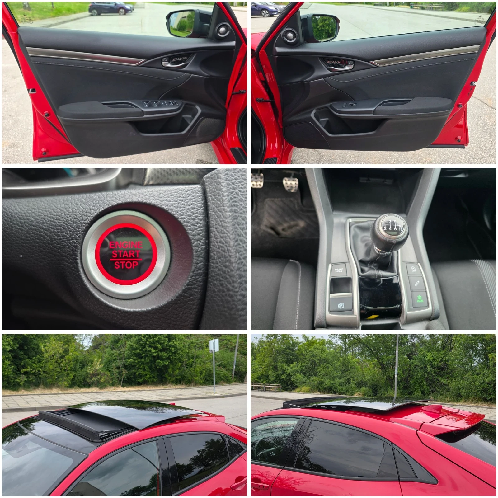 Honda Civic Executive , Панорама, Keyless, Full Led, Камера , снимка 15 - Автомобили и джипове - 54461963