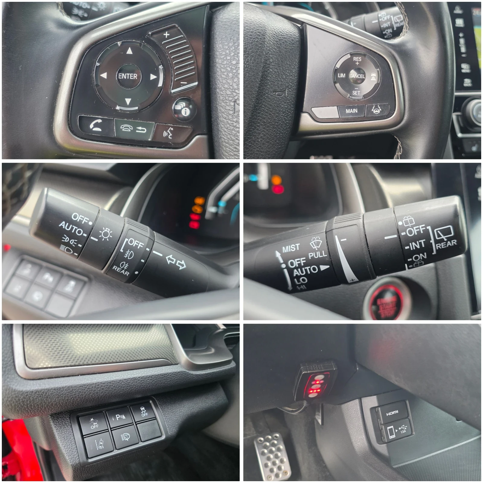 Honda Civic Executive , Панорама, Keyless, Full Led, Камера , снимка 16 - Автомобили и джипове - 54461963