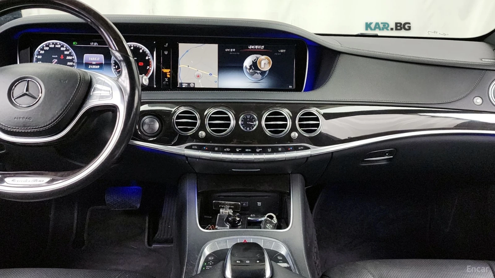 Mercedes-Benz S 400 LONG* 360* ПОДГРЕВ* ОБДУХВАНЕ* МАСАЖИ* ПАНО* ДИСТ, снимка 13 - Автомобили и джипове - 54978177