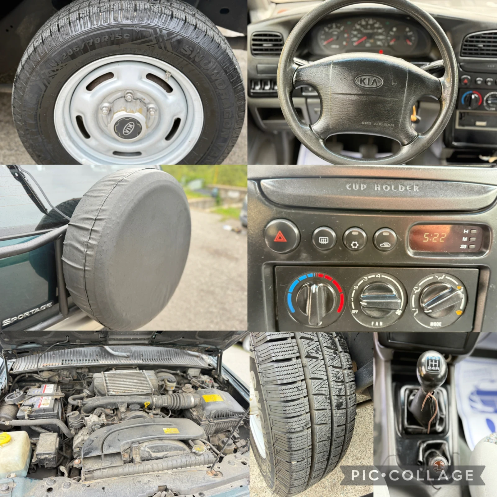 Kia Sportage 2.0TD 4x4/Климатик, снимка 17 - Автомобили и джипове - 54645175