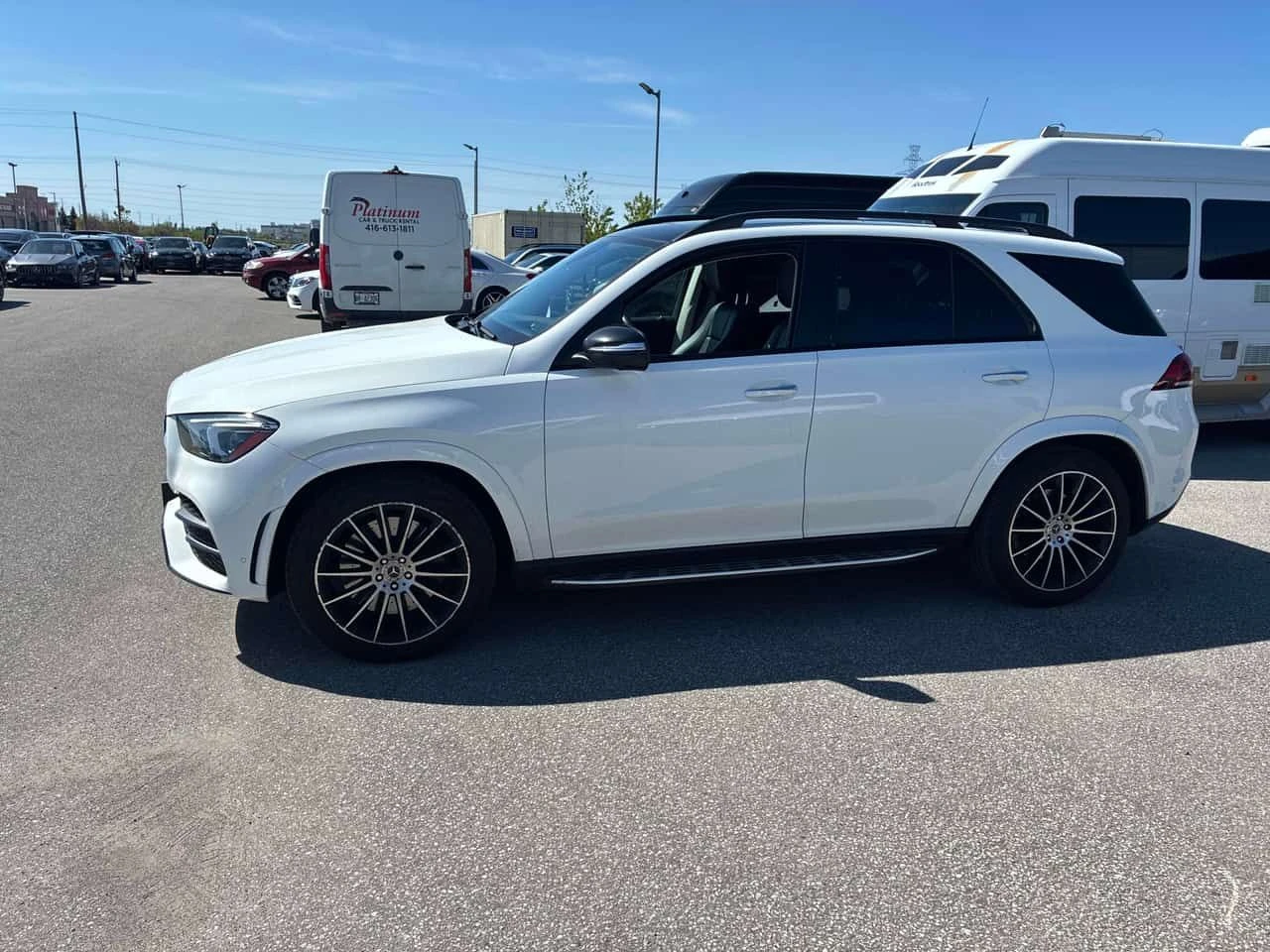 Mercedes-Benz GLE 450 BURMESTER/ПАНОРАМА/360/HUD/OT MERCEDES, снимка 3 - Автомобили и джипове - 54696327