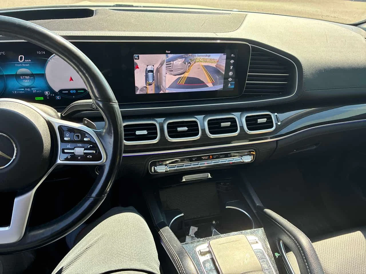 Mercedes-Benz GLE 450 BURMESTER/ПАНОРАМА/360/HUD/OT MERCEDES, снимка 9 - Автомобили и джипове - 54696327