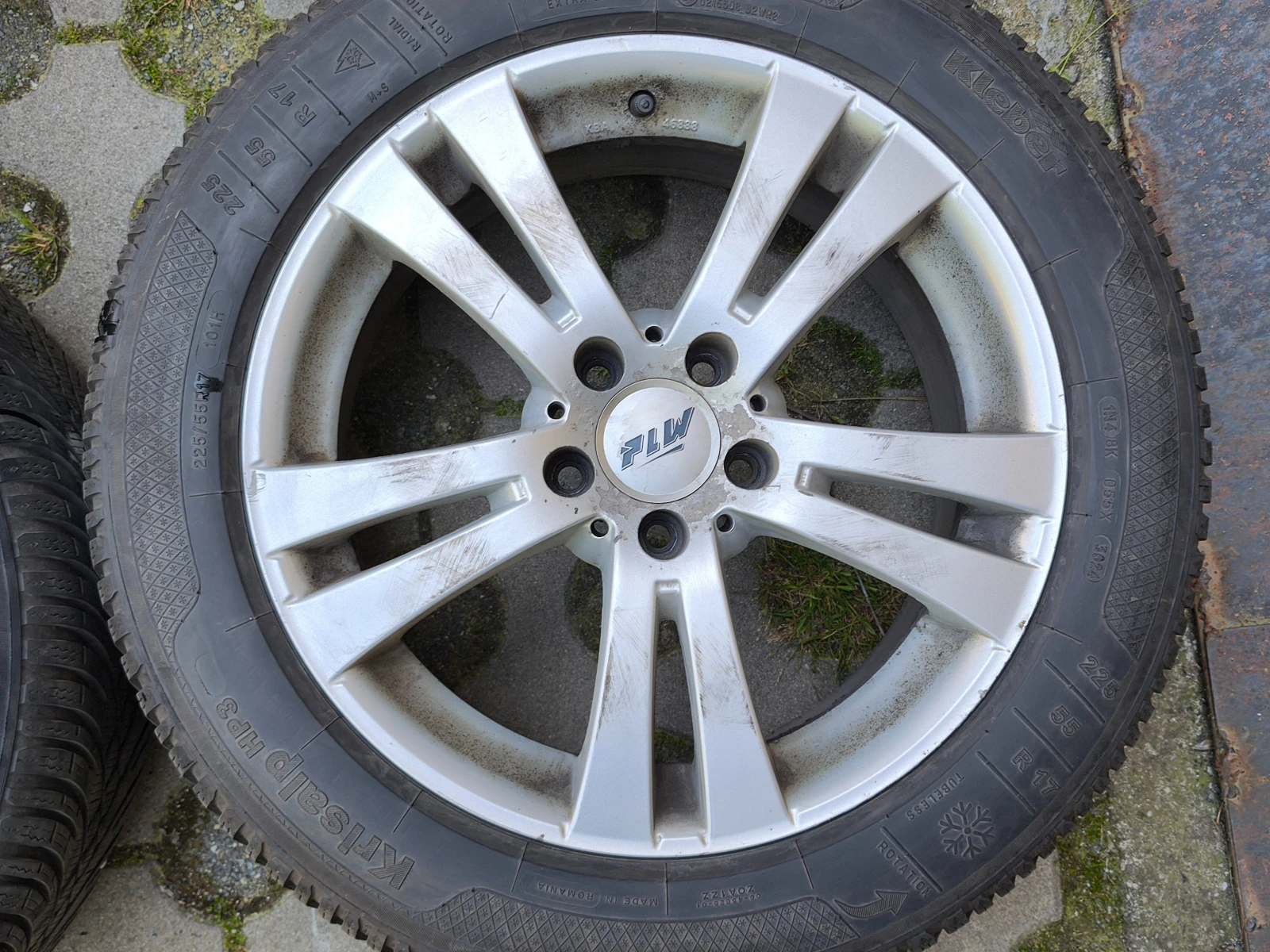 Гуми с джанти Kleber 225/55R17, снимка 2 - Гуми и джанти - 54569929