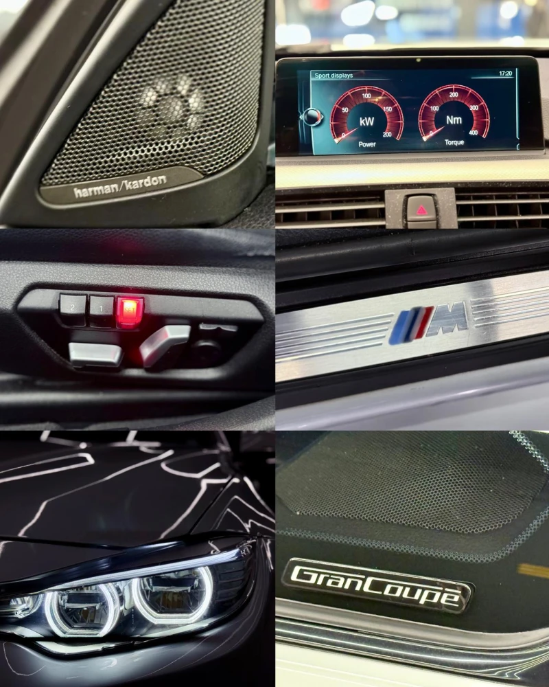 BMW 430 M* Gran Coupe* Подгрев* Лизинг* Бартер, снимка 17 - Автомобили и джипове - 53191187