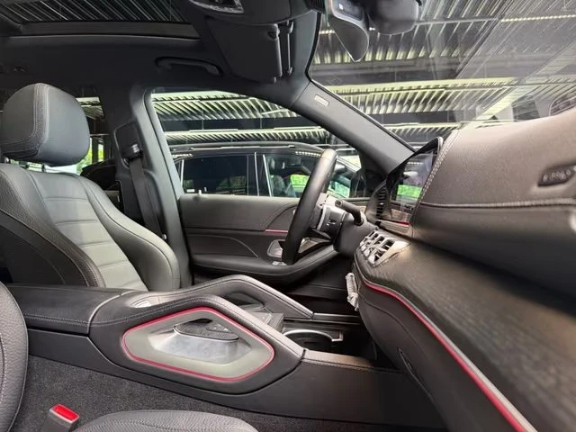 Mercedes-Benz GLS 450 d 4MATIC/AMG LINE/AIR MATIC/360/HEAD UP/PANO/BURM/, снимка 13 - Автомобили и джипове - 55999336