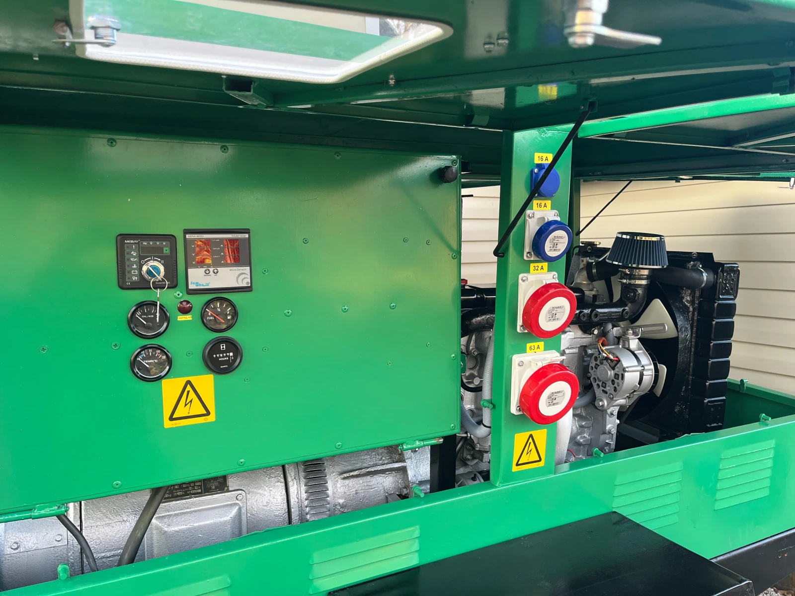 Допълнително оборудване Електроагрегат Дизелов генератор / агрегат за ток AD 30 Kw. - изображение 4