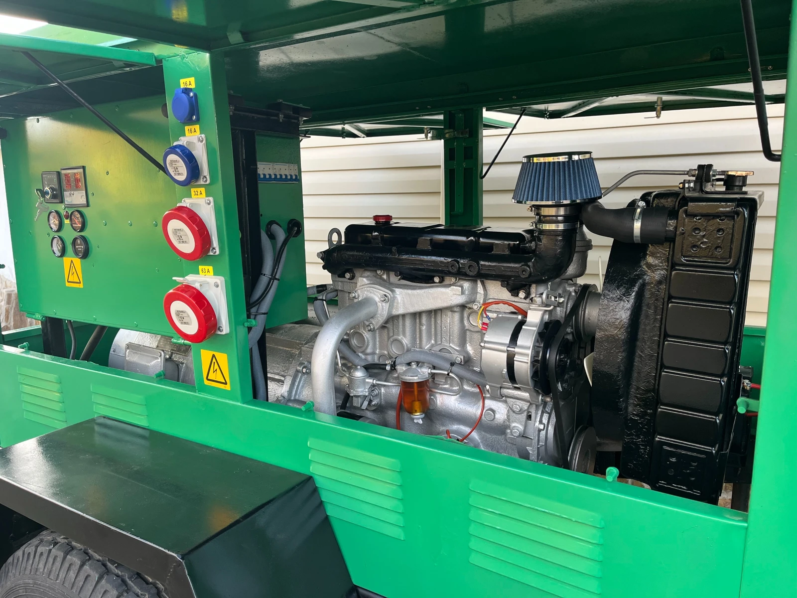 Допълнително оборудване Електроагрегат Дизелов генератор / агрегат за ток AD 30 Kw. - изображение 6