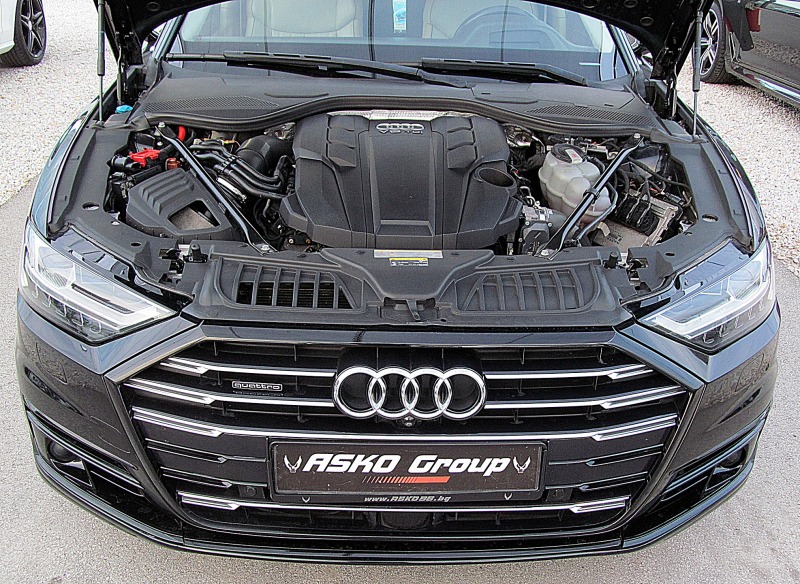 Audi A8 LONG/5.0TDI/2xTV/3DCAM/DSTR/ГЕРМАНИЯ /ЛИЗИНГ, снимка 17 - Автомобили и джипове - 46363779