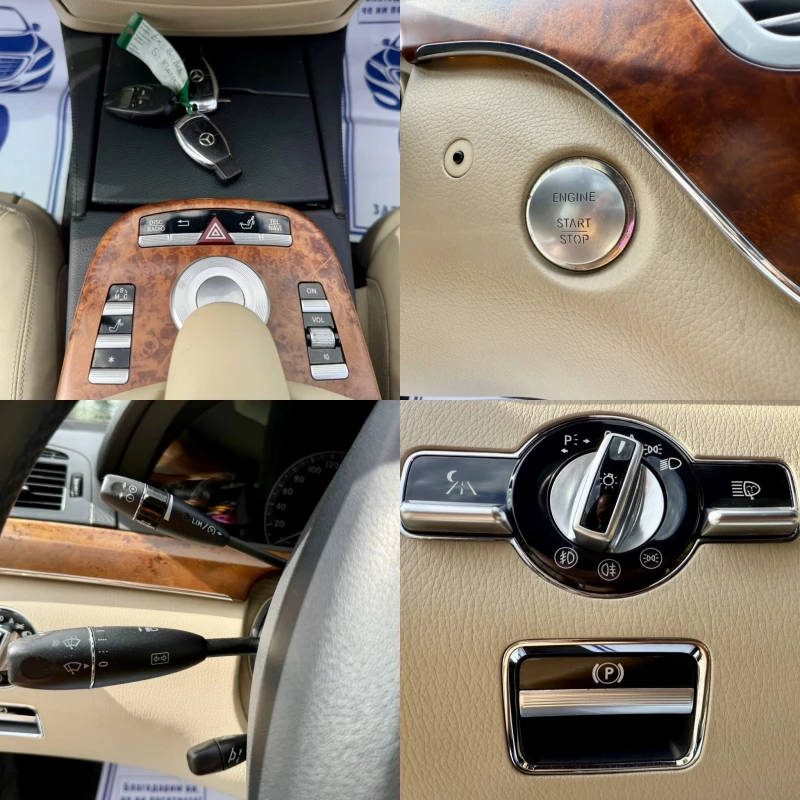 Mercedes-Benz S 320 4-MATIC* DISTRONIC PLUS* NIGHT VISION* , снимка 16 - Автомобили и джипове - 50822515