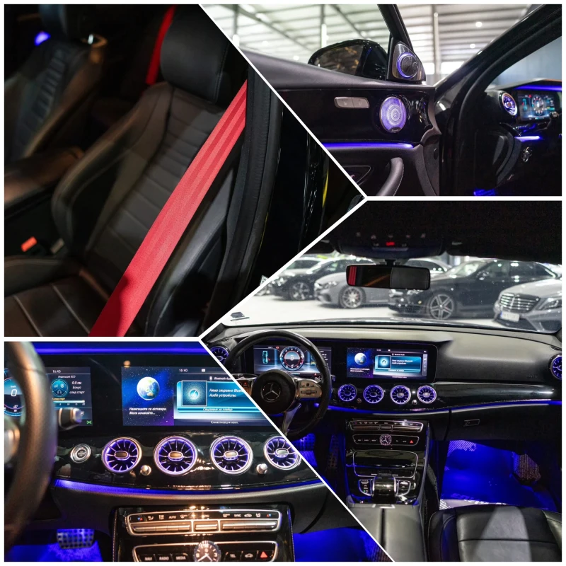 Mercedes-Benz E 220 D FULL BRABUS 800 PACK 3D BURMEISTER ЛИЗИНГ 100%, снимка 16 - Автомобили и джипове - 52529578