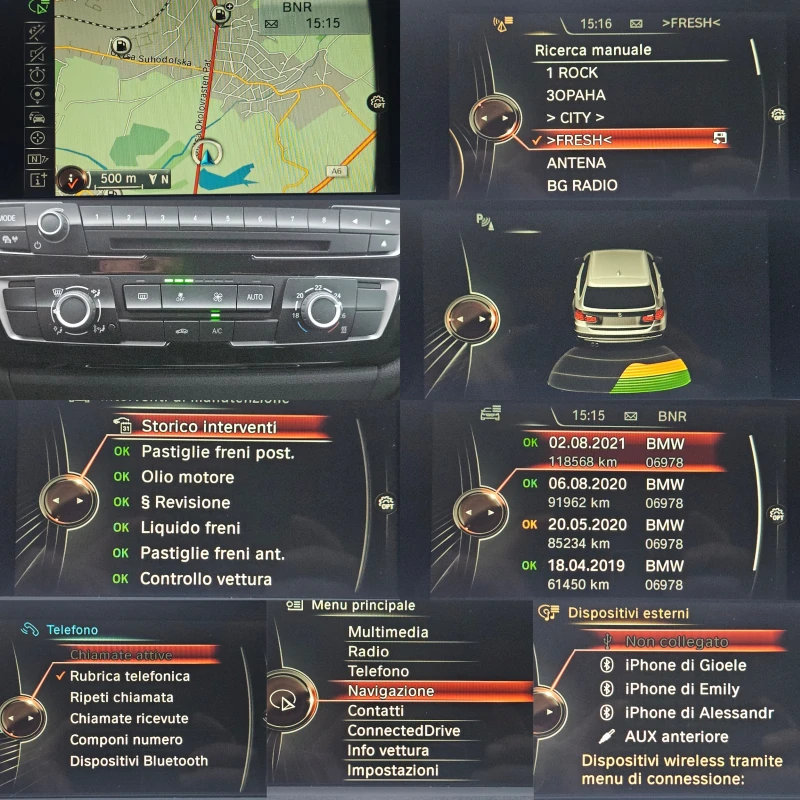 BMW 316 2.0D/BLACK FRIDAY/SPORT/8с.к/LED/NAVI/XENON/БЛУТУТ, снимка 13 - Автомобили и джипове - 52539421