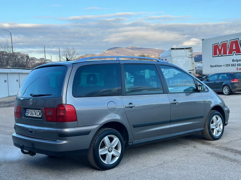 Seat Alhambra 1.9TDI* 131* Кожа* Подгрев* Ксенон* , снимка 3 - Автомобили и джипове - 52758344