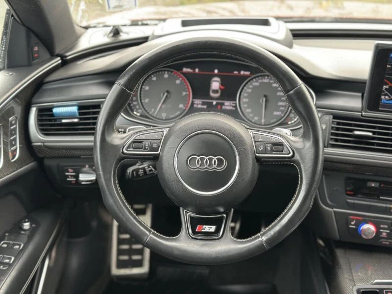 Audi S7 DISTRONIK* DIAMOND STITCH* B&O* DARK CHERRY TINT* , снимка 10 - Автомобили и джипове - 53475845