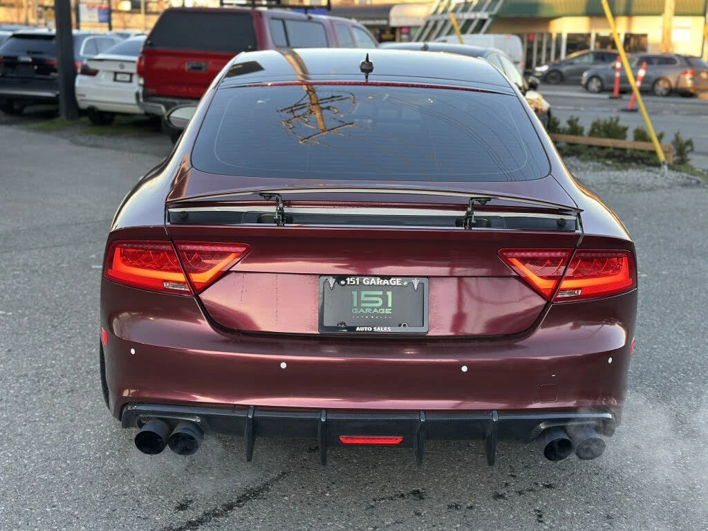 Audi S7 DISTRONIK* DIAMOND STITCH* B&O* DARK CHERRY TINT*  - изображение 4