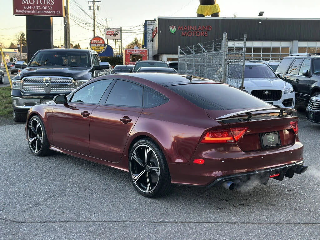 Audi S7 DISTRONIK* DIAMOND STITCH* B&O* DARK CHERRY TINT*  - изображение 5