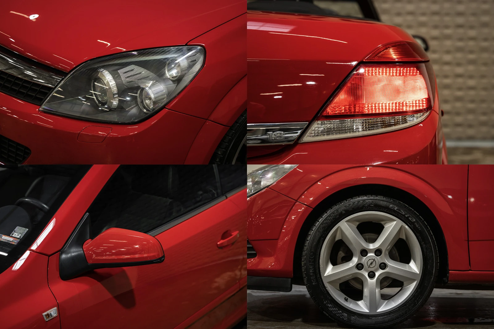 Opel Astra 1.8 бензин * Кабриолет * Ръчни скорости * , снимка 15 - Автомобили и джипове - 54587819