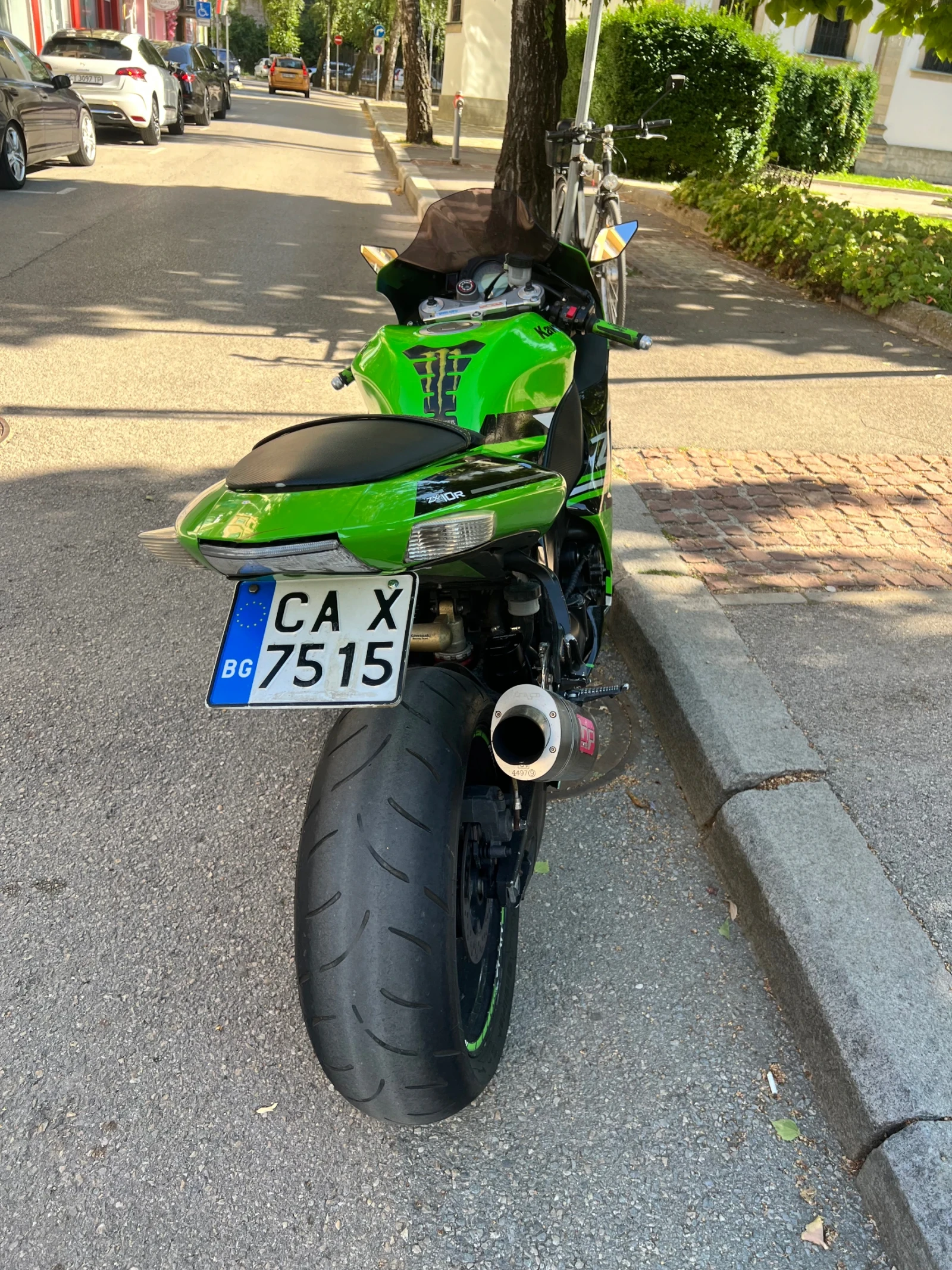 Kawasaki Zxr 175кс./ Демпфер/ Генерация HP, снимка 4 - Мотоциклети и мототехника - 55515055