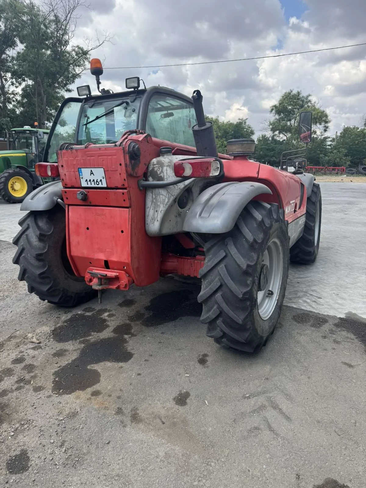 Телескопичен товарач Manitou, снимка 2 - Селскостопанска техника - 55624038