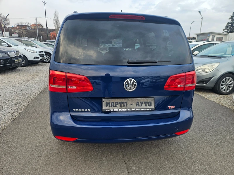 VW Touran 1.6TDI F1 DSG, снимка 5 - Автомобили и джипове - 49321876