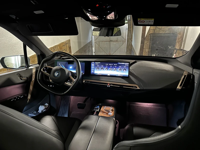 BMW iX 40 X-DRIVE, M-ПАКЕТ, LAZER, H&K, ТОП!!!, снимка 13 - Автомобили и джипове - 52139068