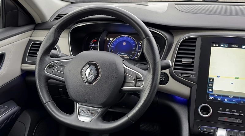 Renault Talisman 1.6TCe 200кс.iNiTiALE 4CONTROL Head-up Distronic, снимка 9 - Автомобили и джипове - 52670724
