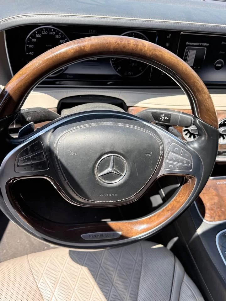 Mercedes-Benz S 550 MAYBACH / ЗВЕЗДЕН ТАВАН / ЦЕНА ДО КЛЮЧ , снимка 7 - Автомобили и джипове - 55142719
