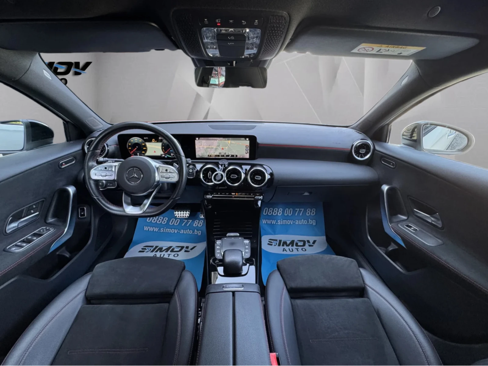 Mercedes-Benz A 250 E PLUG-IN AMG-PACKET KEYLESSGO КОЖА ПОДГРЕВ КАМЕРА, снимка 12 - Автомобили и джипове - 55555891