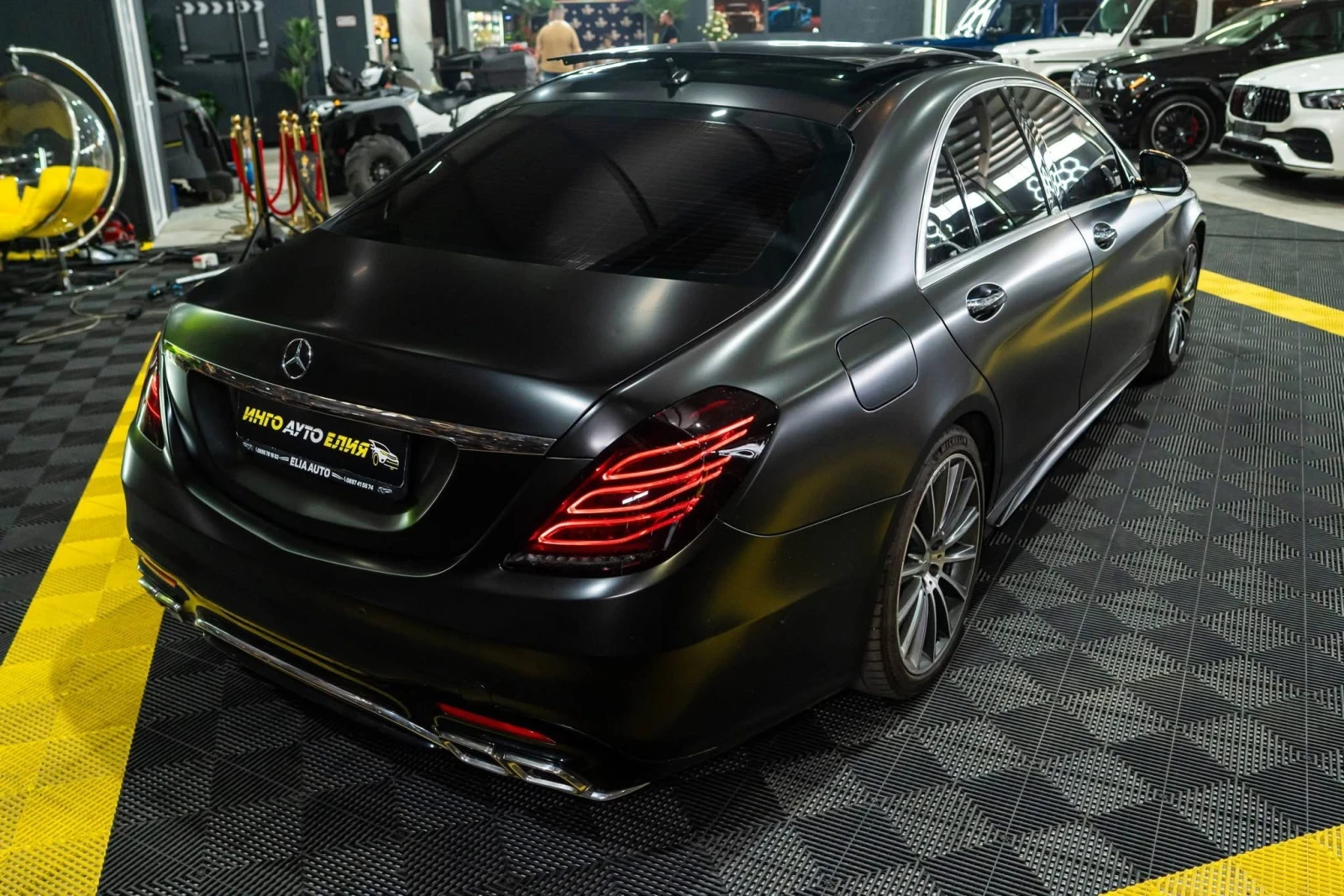 Mercedes-Benz S 350 D FULL AMG PACK LED ПАНО BURM ЛИЗИНГ 100%, снимка 9 - Автомобили и джипове - 55873518