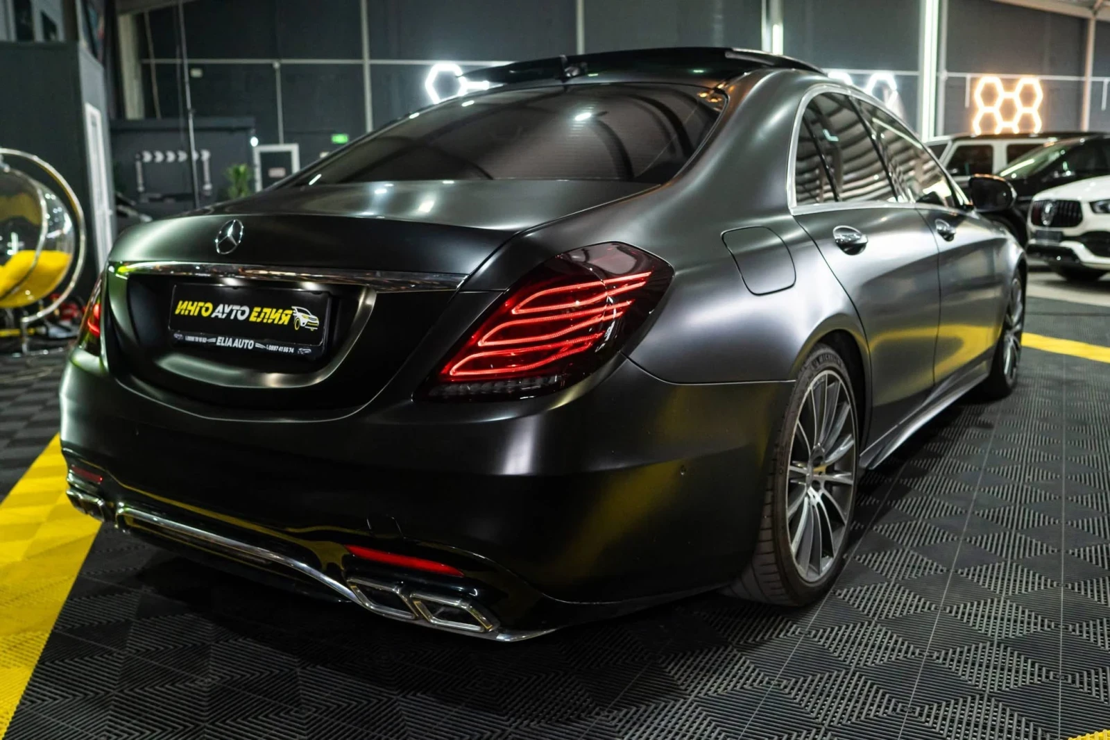 Mercedes-Benz S 350 D FULL AMG PACK LED ПАНО BURM ЛИЗИНГ 100%, снимка 8 - Автомобили и джипове - 55873518