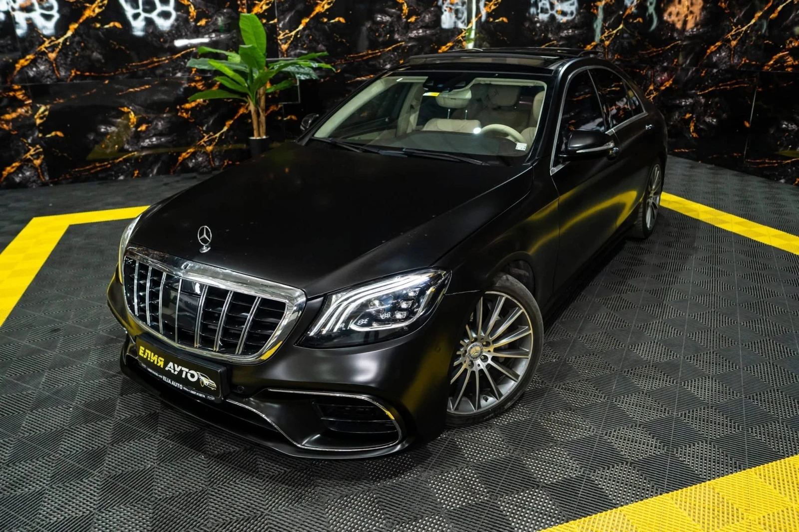 Mercedes-Benz S 350 D FULL AMG PACK LED ПАНО BURM ЛИЗИНГ 100%, снимка 2 - Автомобили и джипове - 55873518