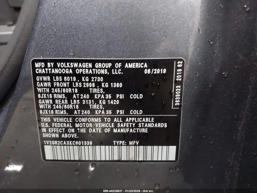 VW Atlas 3.6l Volkswagen 3.6L V6 S | Mobile.bg � ����������� 9