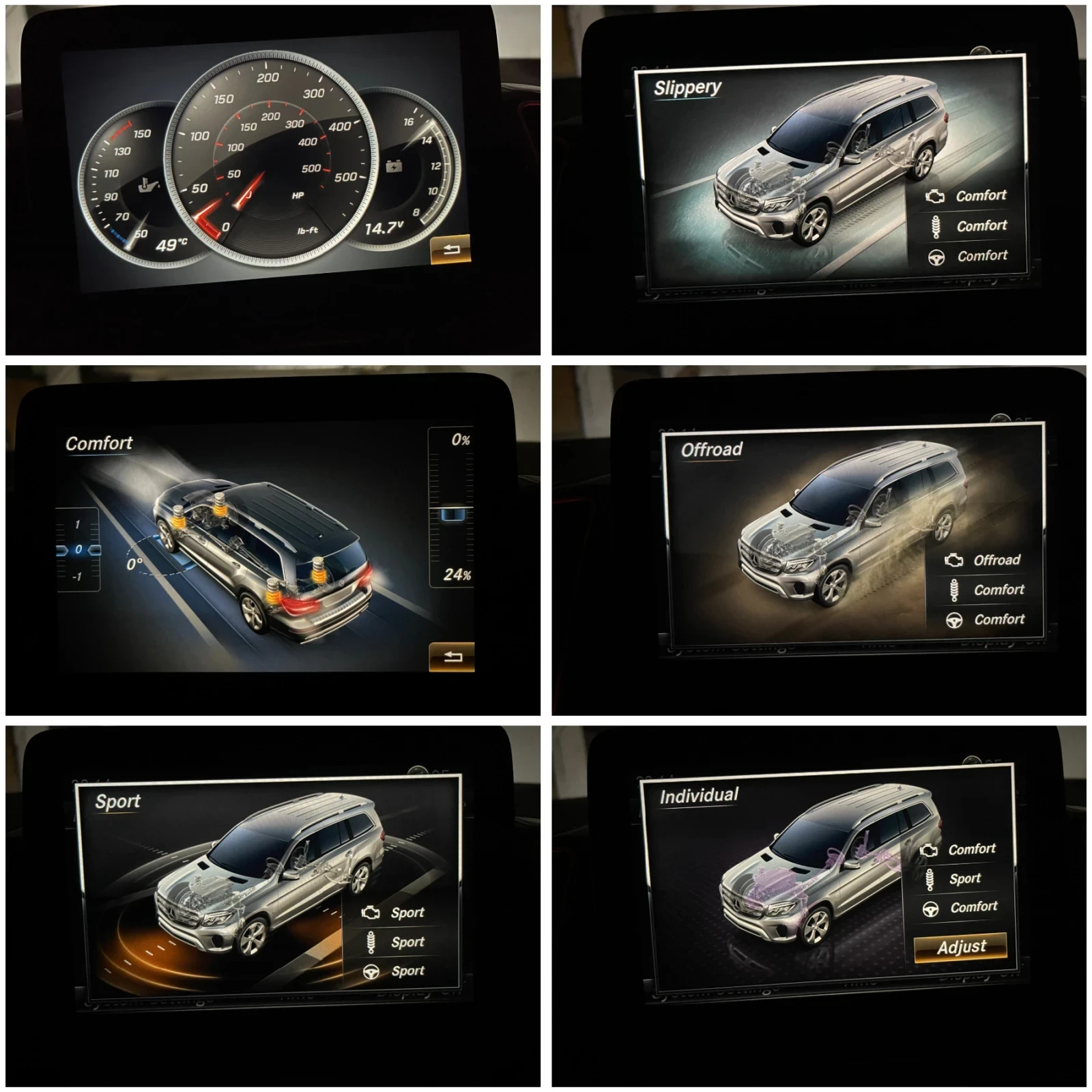Mercedes-Benz GLS 500 Night package - AMG/7мест/DISTR/360CAM/МАСАЖ, снимка 16 - Автомобили и джипове - 56166209