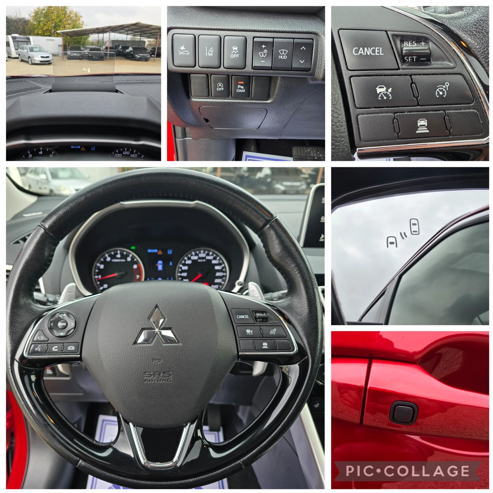 Mitsubishi Eclipse Cross 1.5i/4X4/DIAMOND/DISTRONIC/HEAD UP/FULL/�����. | Mobile.bg � ����������� 15