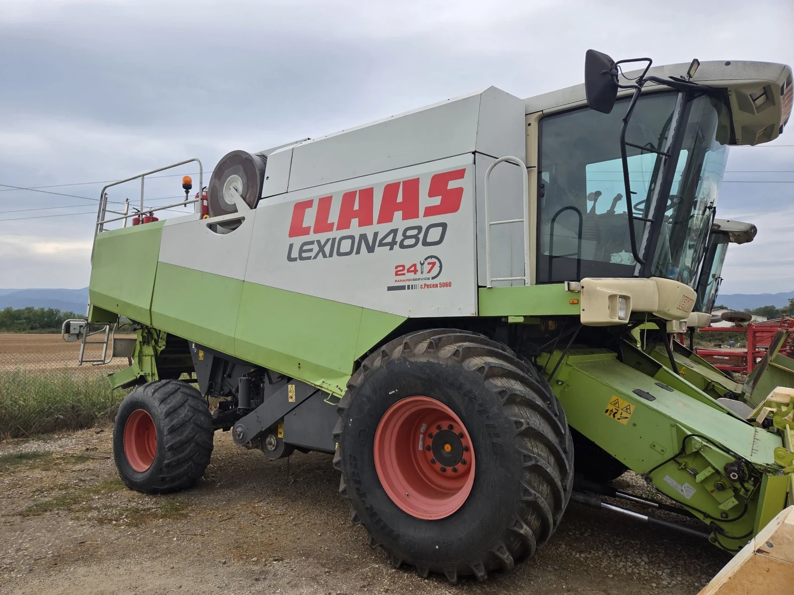 Комбайн Claas Lexion 480, снимка 1