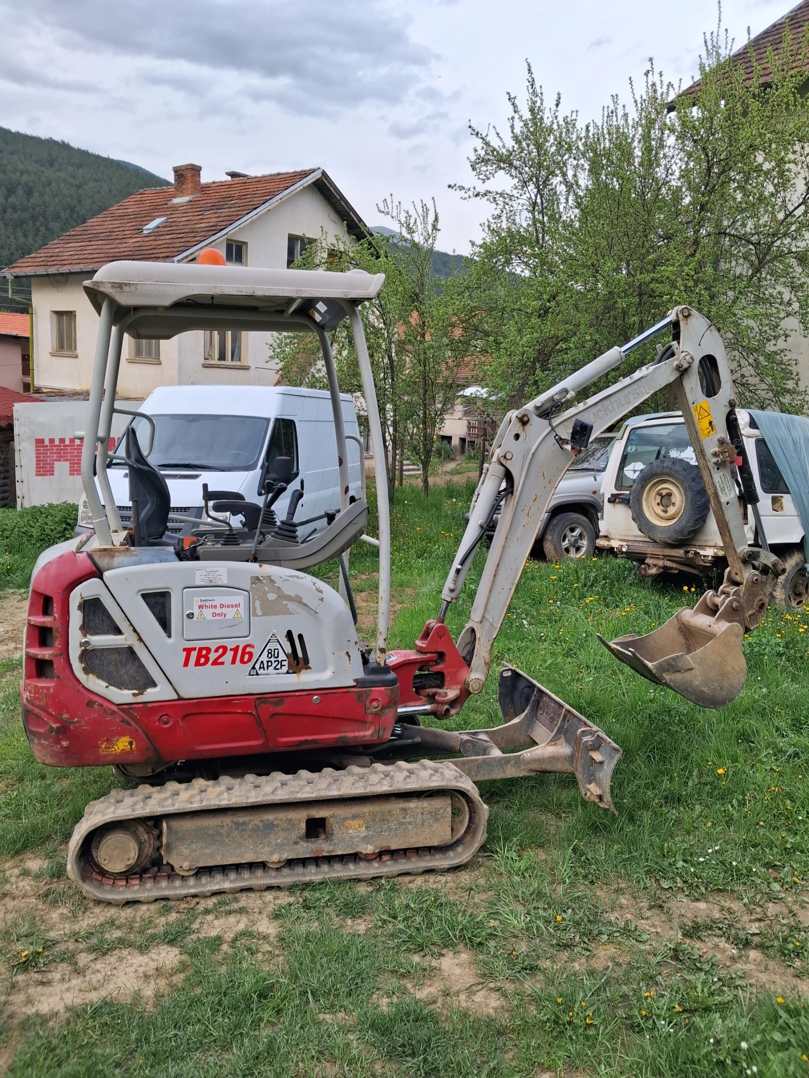 Багер Takeuchi, снимка 3 - Индустриална техника - 54360710