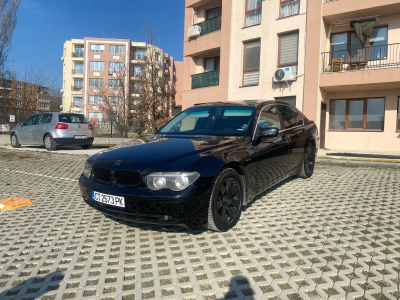 BMW 735 + газ. инж  , снимка 1 - Автомобили и джипове - 48838261