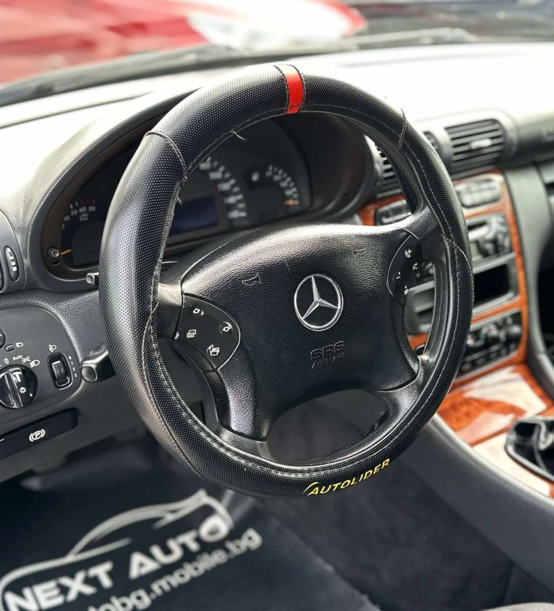 Mercedes-Benz C 180 1.8i 143HP KOMPRESSOR, снимка 11 - Автомобили и джипове - 51466246