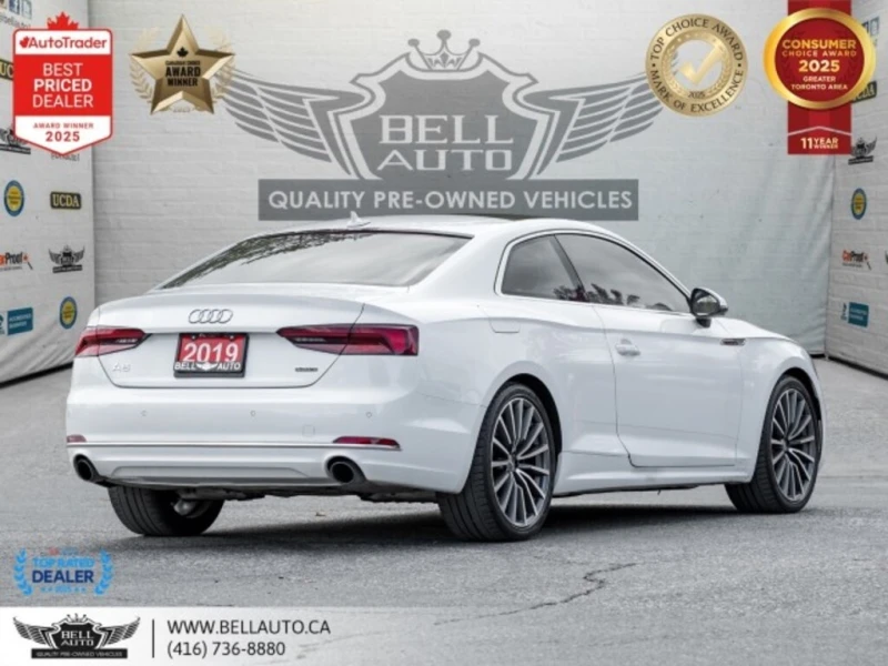 Audi A5 * Progressiv | QUATTRO | NAVI | B.CAM | SUNROOF | , снимка 8 - Автомобили и джипове - 52924389