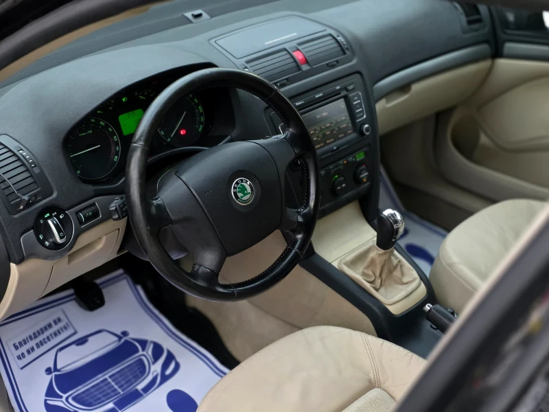 Skoda Octavia 1.9TDI 105hp Нави* Кожа, снимка 9 - Автомобили и джипове - 53193390