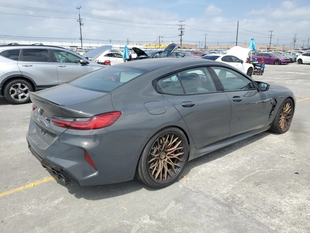 BMW M8 COMPETITION* ЧЕРЕВНА КОЖА*  - изображение 3