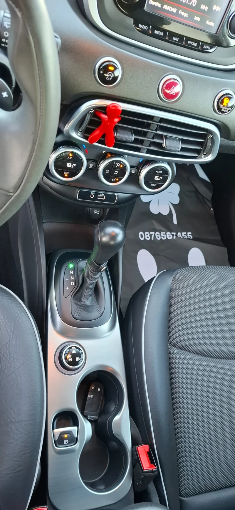 Fiat 500X 14turbo 4x4 Automat Eed rose 156000km, снимка 16 - Автомобили и джипове - 48369234