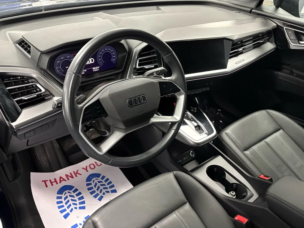 Audi Q4 E-TRON* 2024* ТЕРМОПОМПА* DIS* LED* PANO* КРАЙНА Ц, снимка 8 - Автомобили и джипове - 56045821