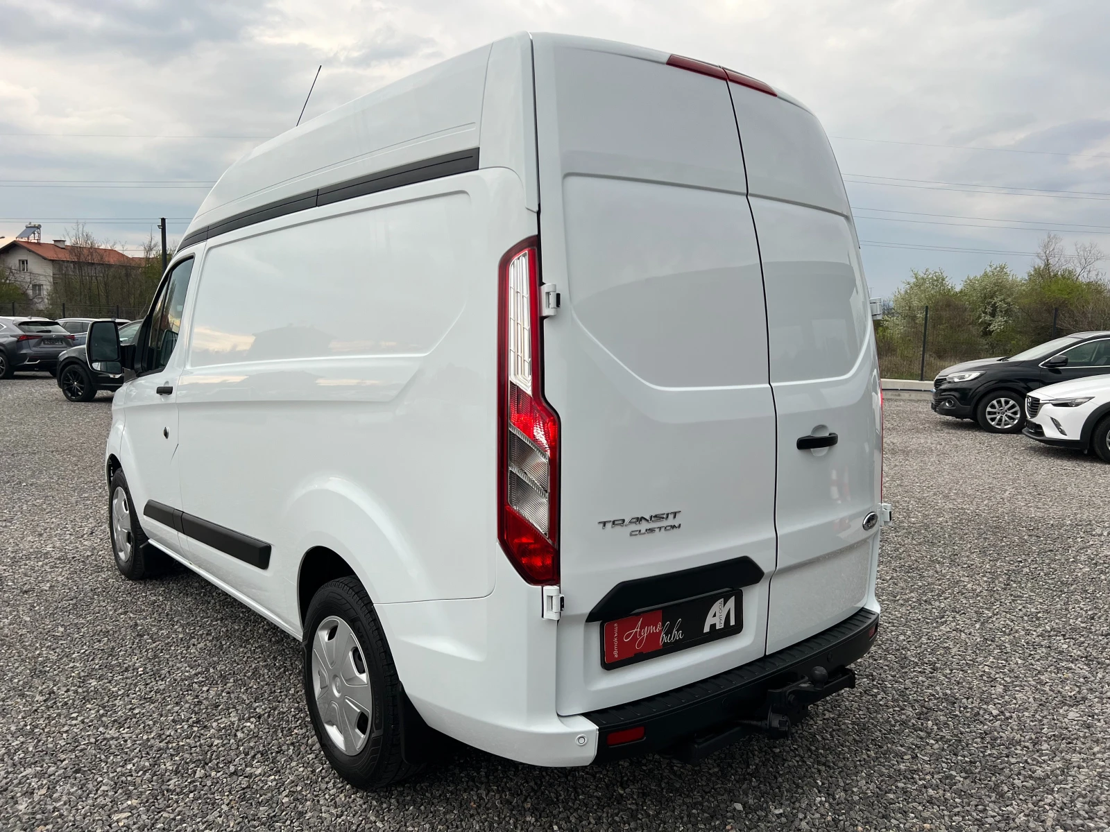 Ford Transit Custom 2.0TDCi ВИСОКА БАЗA/3-МЕСТЕН/LED/PDC/Серв. история, снимка 3 - Бусове и автобуси - 56079709