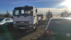 Iveco 75e14 Самосвал със кран, снимка 1