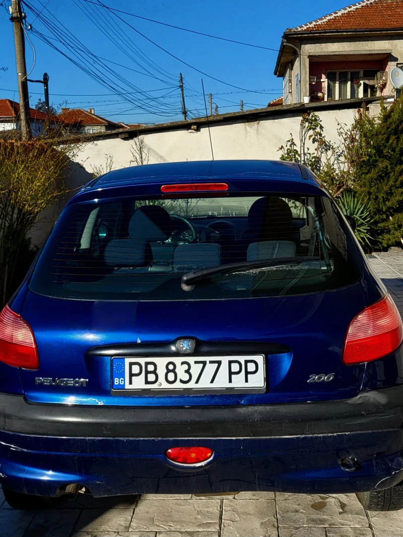 Peugeot 206, снимка 2 - Автомобили и джипове - 49315067