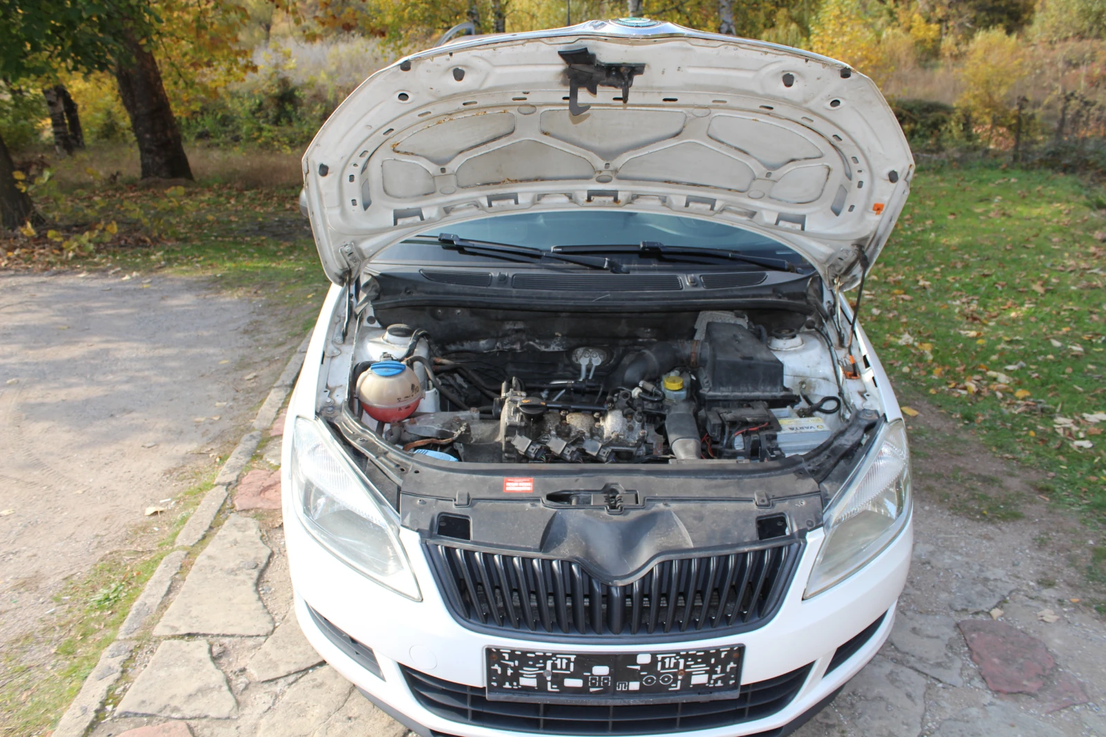 Skoda Fabia 1.2I Климатик  | Mobile.bg — изображение 17