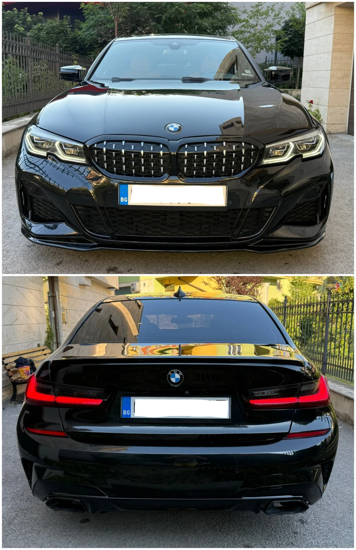 BMW 330 G20 - M Sport - Laser - Shadow line - Отличен - изображение 5