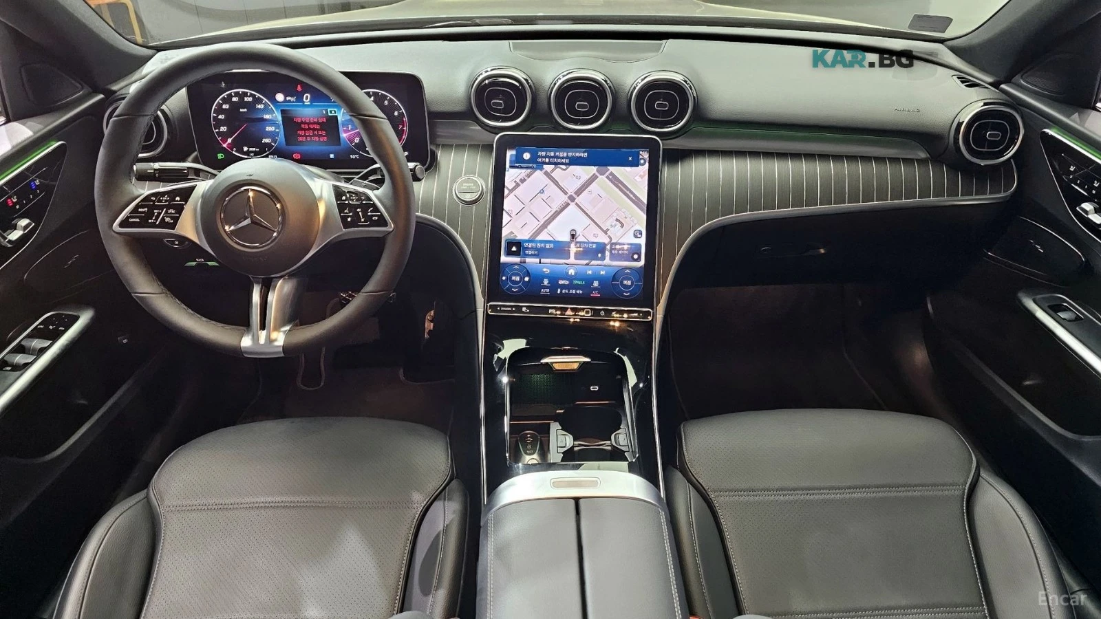 Mercedes-Benz C 300 4MATIC* AVANTGARDE* ОБДУХВ* ПАНО* НАВИ* LANE ASS, снимка 6 - Автомобили и джипове - 55722341